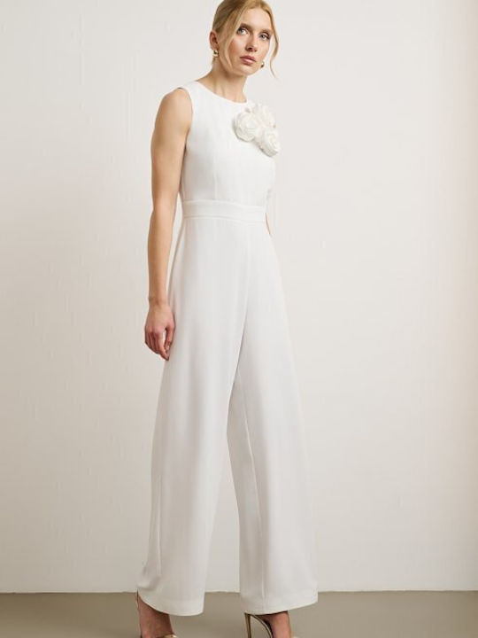 Damen Jumpsuit Weiß