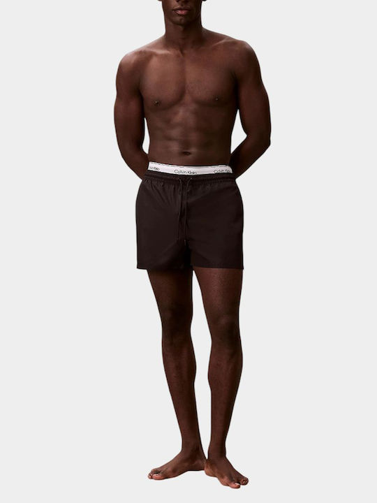Drawstring Men's Swim Shorts Black