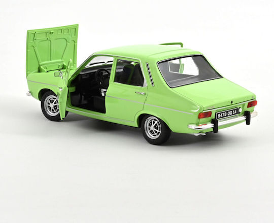 Renault 12 Ts 1973 Light Green Model Car 1:18 Norev