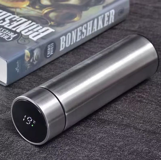 Stainless Steel Thermos Glass 500ml Gray