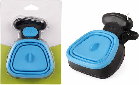 Lopeți Pentru Îndepărtarea Excrementelor De Câine – Clește Din Plastic Pliabil Carabinier Portabil Albastru