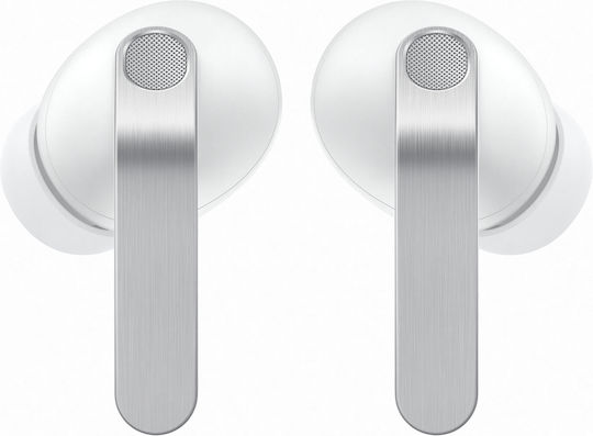 Samsung Galaxy Buds4 Pro Bluetooth Kopfhörer mit Schweißbeständigkeit und Ladekoffer Weiß