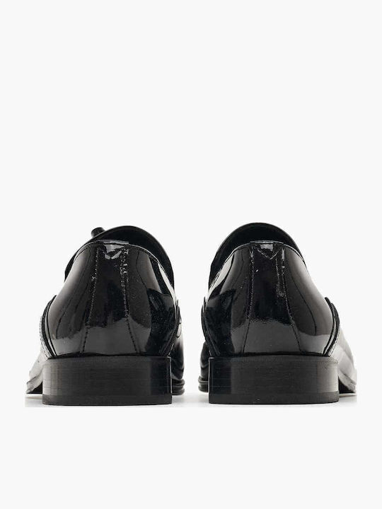 Men's Dress Shoes in Black Patent Leather
