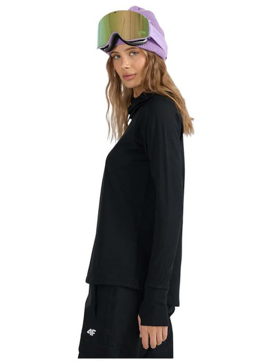 4F Women's Thermal Long-Sleeved Shirt Black