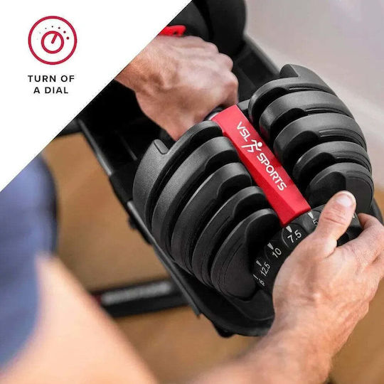 VSL Sports Vsl Sports Dumbbell 1x 24kg