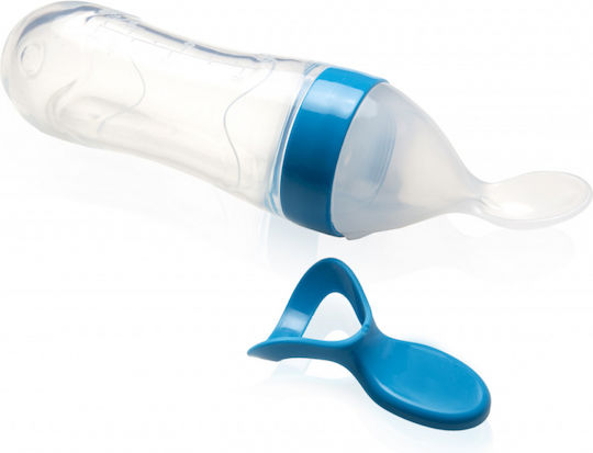 Baby Jem Baby-Entwöhnungsprodukte Blau aus Silikon für 4+ Monate