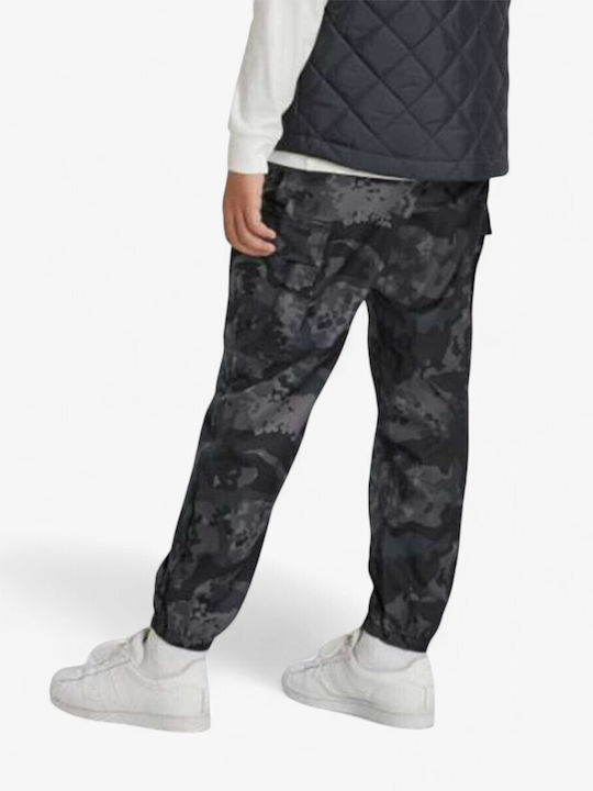 Παιδικό Παντελόνι Φόρμας Grey/black Allover Print