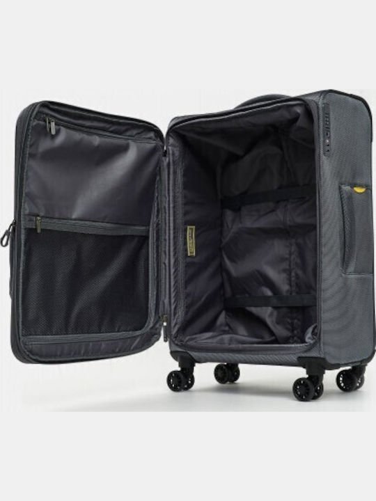 Βαλίτσα Μεσαίο Μέγεθος Zephyr Mandarina Duck P10otv03-29u-tu Ανθρακί Γκρί