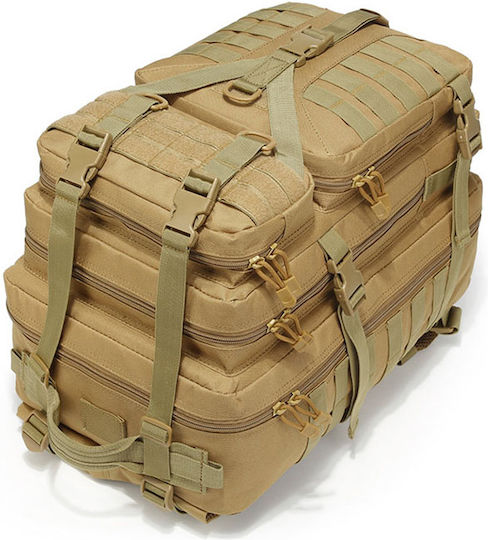 Jetbags Rz093 Tactical Military Backpack 43l Waterproof Military Backpack Camping Black Greek Camouflage