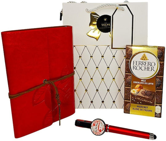 Velve Velve Schreibtischset mit Notizbuch und Stift 1 Stück