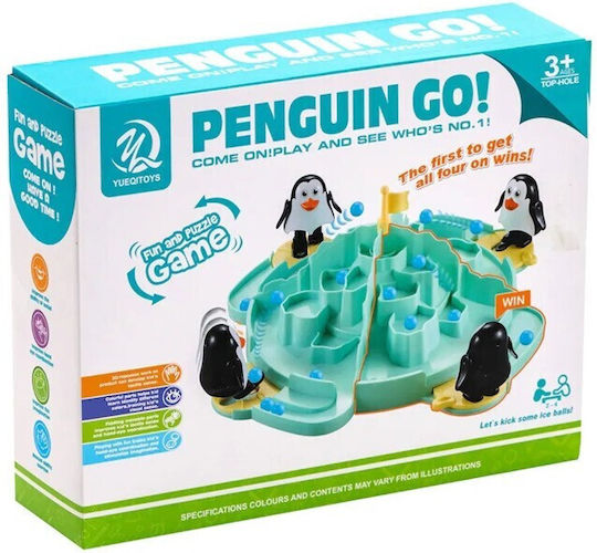 Επιτραπέζιο Παιχνίδι Penguin Battle για 2-4 Παίκτες 3+ Ετών 133069 (EN) Alista Home