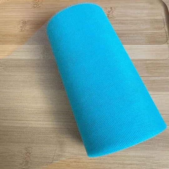 Decorative Tulle Alista Home 15 Cm Width 22 Cm Length Polyester Blue