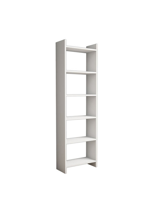 Βιβλιοθήκη Classiker Λευκή 48.5x22x160εκ.