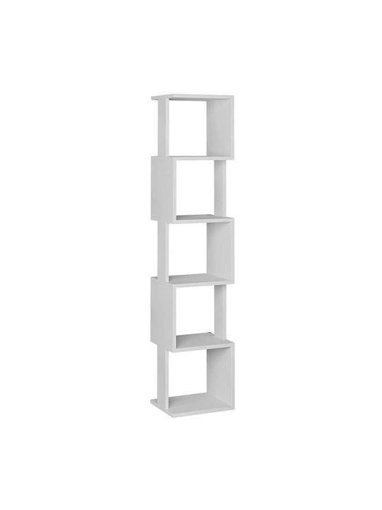 Bookcase Piri White 35x30x161cm