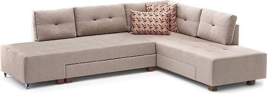 Manama Corner Couch Bed 280x206x85 cm