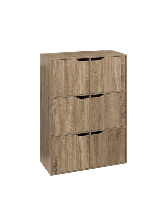 Schrank Boden Coffee 67.5x32x100.5cm