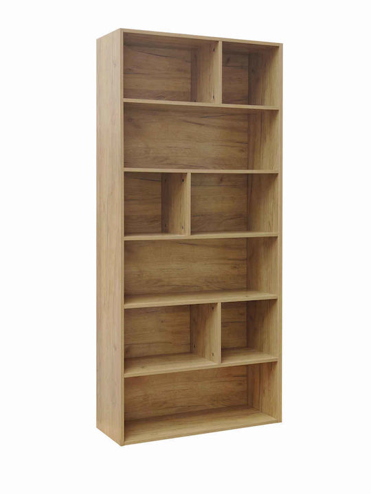 Bibliotecă Evergin Oak Shade 80x30x180cm