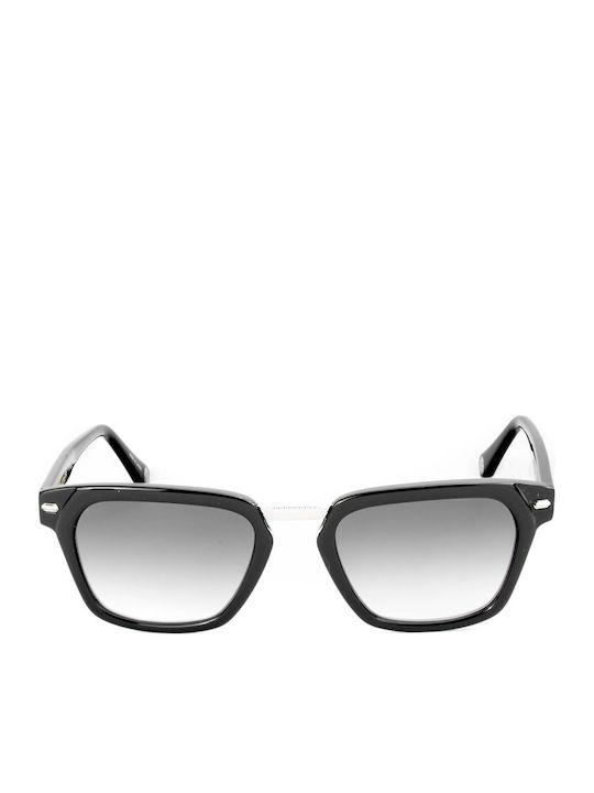 Belstaff Unisex Γυαλιά Ηλίου με Μαύρο Κοκκάλινο Σκελετό και Καφέ Φακό