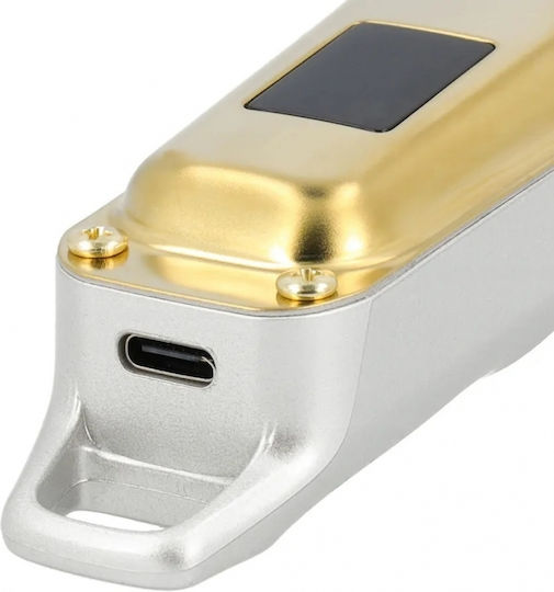 Kemei Rechargeable Hair Clipper Gold KM-427
