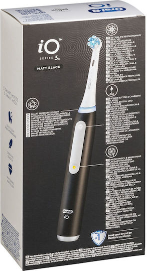 Oral-B iO Series 3n Electric Toothbrush With Pressure Sensor Black
