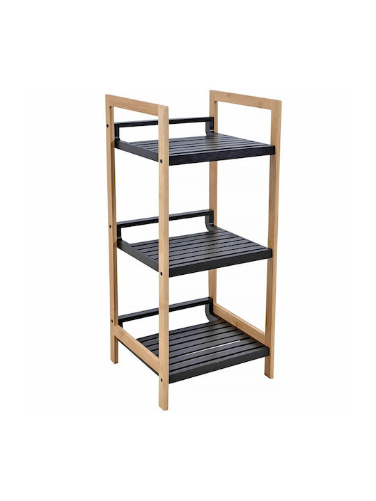 Bibliothek Schwarz 30x30x70cm