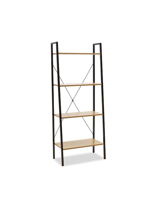 Етажерка Ramon Естествено - черно 60x23x145.5см.