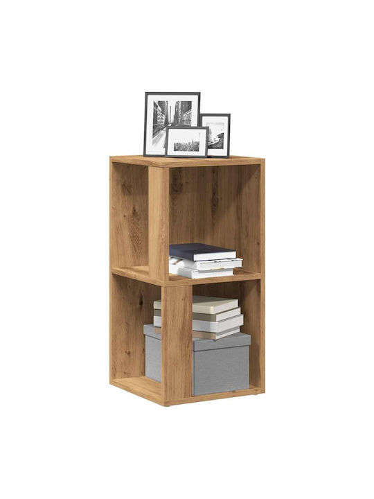 Eckbibliothek Artisan Eiche 33x33x67cm