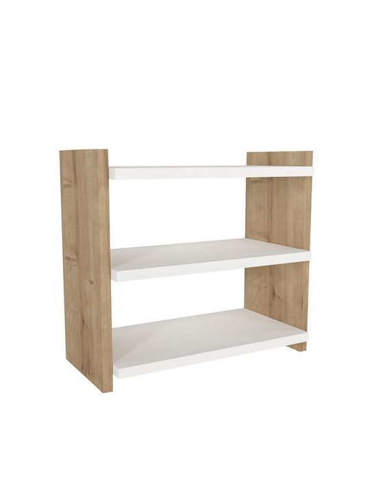 Ράφι Τοίχου Abell Λευκό 44x17x40εκ.