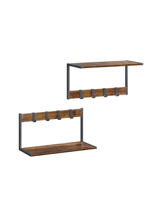Shelf Wall Rustin Brown Rustin Brown 50x24x27cm