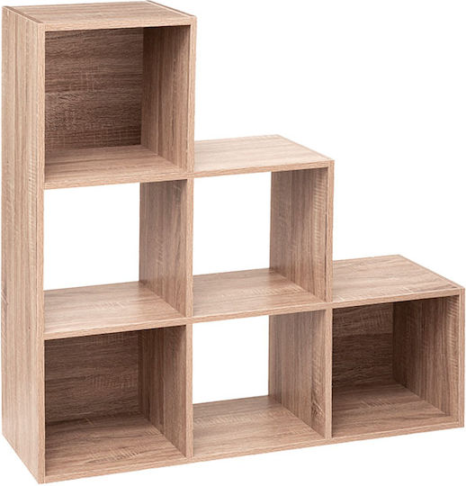 Beige Bookcase 102x32x102cm