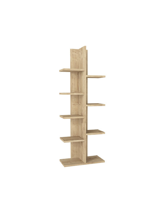 Βιβλιοθήκη Tree Sapphire Oak 45x21.4x121.8εκ.