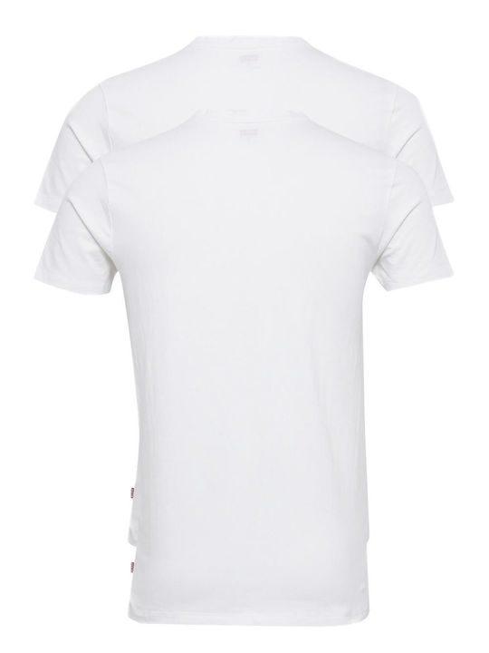 Men's Undershirts in White Colour 2Pack