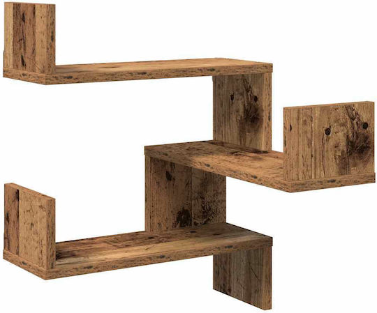 Corner Shelf Wall 40x40x49.5cm Coffee Corner Shelf Wall 40x40x49.5cm Coffee