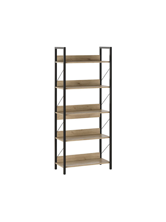 Bibliothek Connect Florida Oak 73x35x172cm