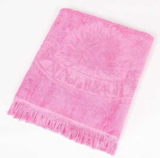 Beach Towel Bubblegum 180x100x0cm Pink Purple