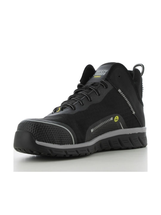 Safety Jogger Ligero2 Μποτάκι Ασφαλείας Μαύρο S1P με Πιστοποίηση ESD ,SRC
