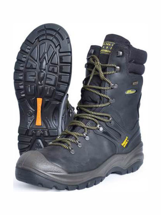 Grisport Stroboli Waterproof Cizme de Securitate Black S3 cu Certificare HI, HRO, SRC,WR