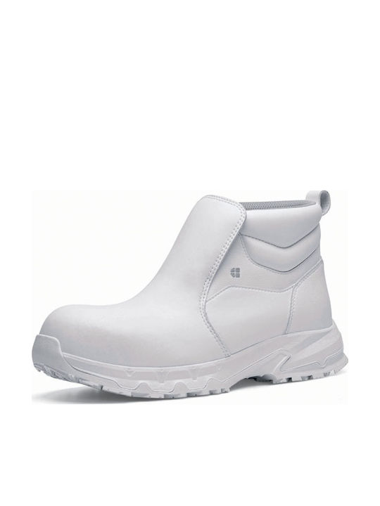Shoes For Crews Unisex Водоустойчив Ботуши Защита White S3 с Сертификация P