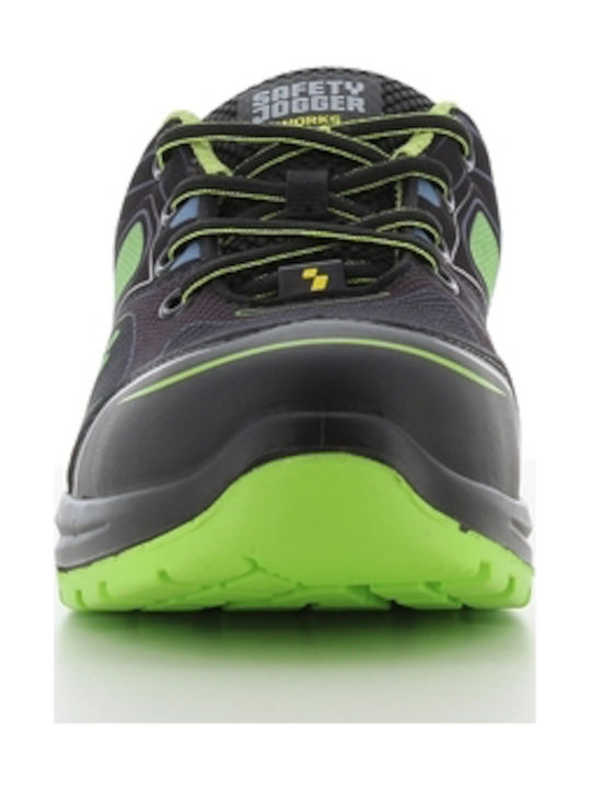 Safety Jogger Cador Scăzut de Securitate Green S1P cu Certificare ESD , FO ,SR