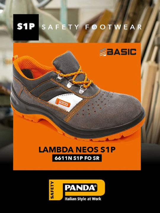Panda Safety Neos Нисък Защита Gray S1P с Сертификация SRC