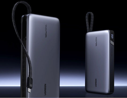 Ugreen PB726 Power Bank 25000mAh 165W με Θύρα USB-A και 3 Θύρες USB-C Power Delivery Γκρι