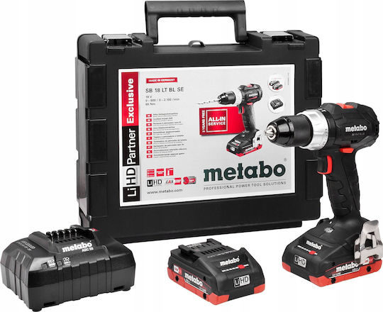 Metabo Δραπανοκατσάβιδο Μπαταρίας Brushless 18V