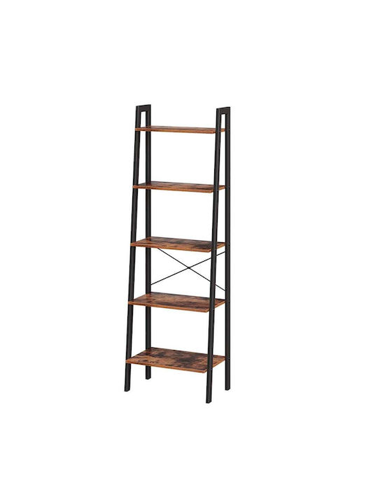 Βιβλιοθήκη Καφέ 56x34x172εκ.