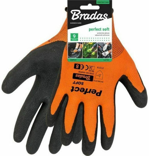 Bradas RWPS10 Γάντια Εργασίας Latex/Πολυεστέρα