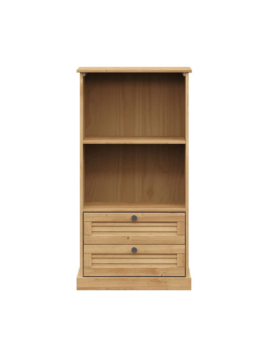 Βιβλιοθήκη Μπεζ 60x35x114.5εκ.