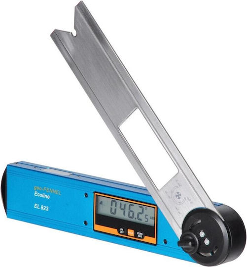 Geo Fennel Gmbh EL823 Digital Angle Ruler for Electricians Aluminum with Protractor and Spirit Level