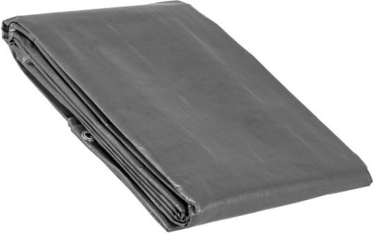 Bradas Αδιάβροχος Μουσαμάς 200gr/m² 6x8μ. Βαρέως Τύπου Γκρι