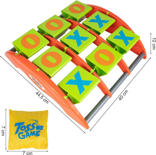 Επιτραπέζιο Παιχνίδι Tic Tac Toe για 2-4 Παίκτες 3+ Ετών (EN) MalPlay