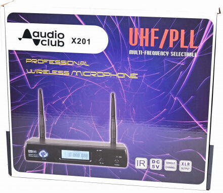 Audio Club X201 Wireless Microphone for Vocals