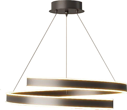 ArkoLight LED Κρεμαστό Φωτιστικό Μαύρο